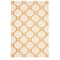 Safavieh 3 x 5 ft. Cedar Brook Rectangle Hand-Loomed Rug Ivory & Orange CDR101P-3 - alternate 1